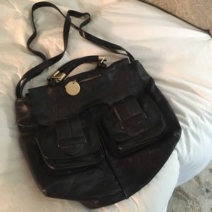 authentic Chloe black handbag